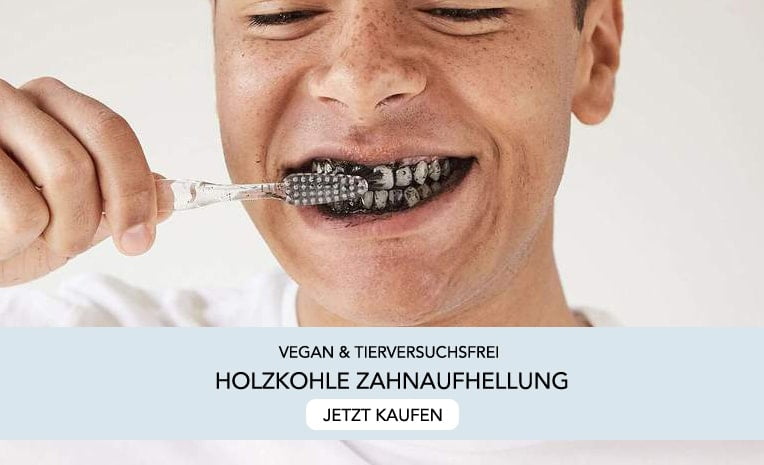 Weiße Zähne mit Zahnweißgel und Zahnpasta